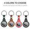 Mea Waterproof Airtag Leather Keychain Case