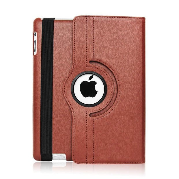 London Leather iPad Case With 360 Degree Rotating Stand