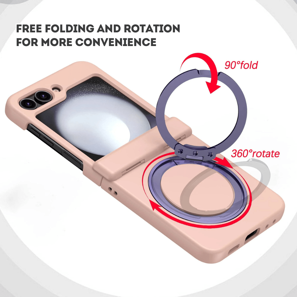 Parco Shockproof Protective Case For Galaxy Z Flip 6 With Foldable Kickstand - Astra Cases