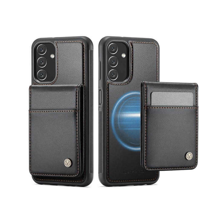 Pario Magnetic Leather Wallet Case For Galaxy A Series With Detachable Card Holder - Astra Cases