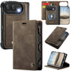 Quae Leather Flip MagSafe Wallet iPhone Case