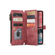 Salveo Magnetic Leather Wallet Case For Galaxy A Series - Astra Cases