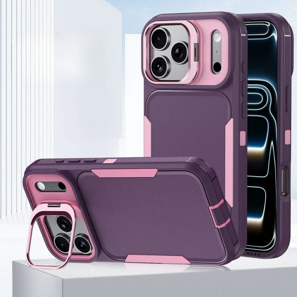 Silex Heavy Duty Shockproof iPhone Case With Kickstand - Astra Cases