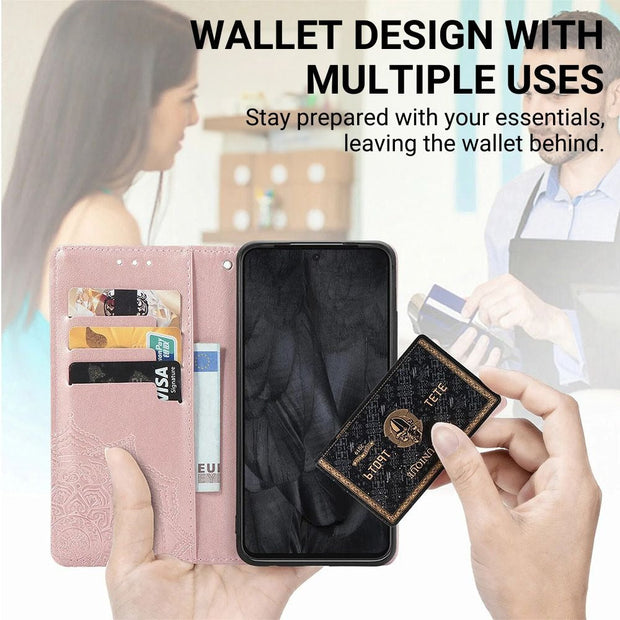 Contego Leather Wallet Flip Case For Google Pixel 8 Series