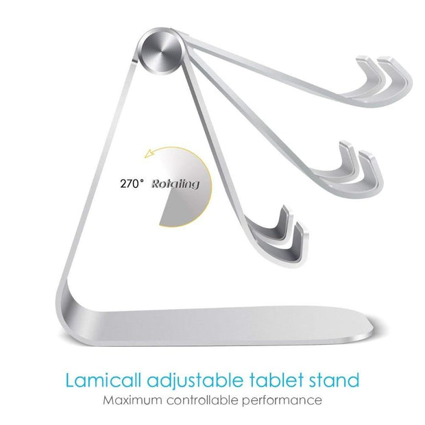 Adjustable Aluminum iPad Stand - Astra Cases