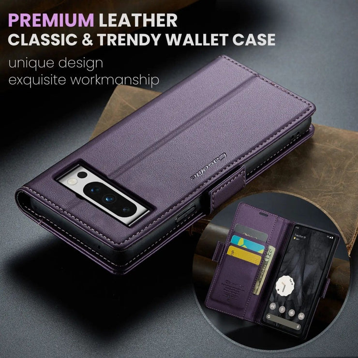 Cicuta Leather Wallet Case for Google Pixel Series - Astra Cases