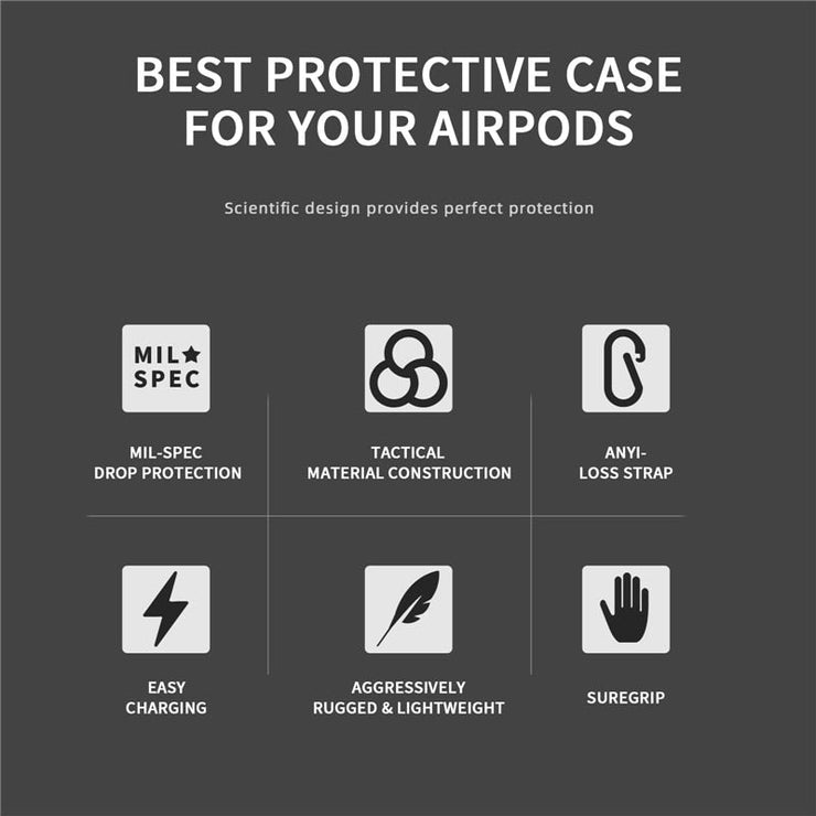 Densus Shockproof Case for Airpods - Astra Cases