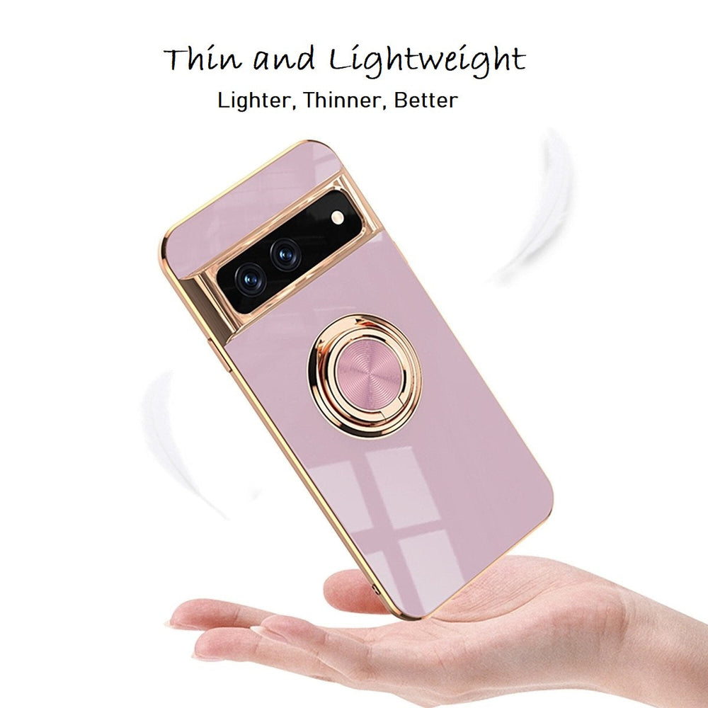 Dirigo Silicone Case For Google Pixel With Magnetic Ring Kickstand