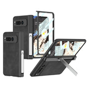 Doli Leather Case for Google Pixel Fold With Tempered Glass - Astra Cases