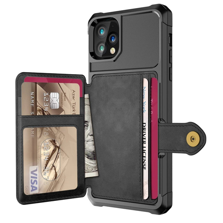 Echo Luxury Leather Wallet iPhone Case For 6, 7 & 8 Series - Astra Cases