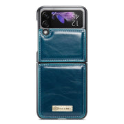 Erexi Luxury Leather Wallet Case For Samsung Galaxy Z Flip 3 - Astra Cases