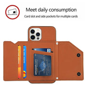 Everest Leather Wallet iPhone Case - Astra Cases