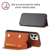 Everest Leather Wallet iPhone Case - Astra Cases