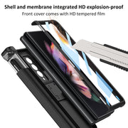 Fas Magnetic Hinge Case for Samsung Galaxy Z Fold 3 with Built-in S-Pen Slot and Kickstand - Astra Cases