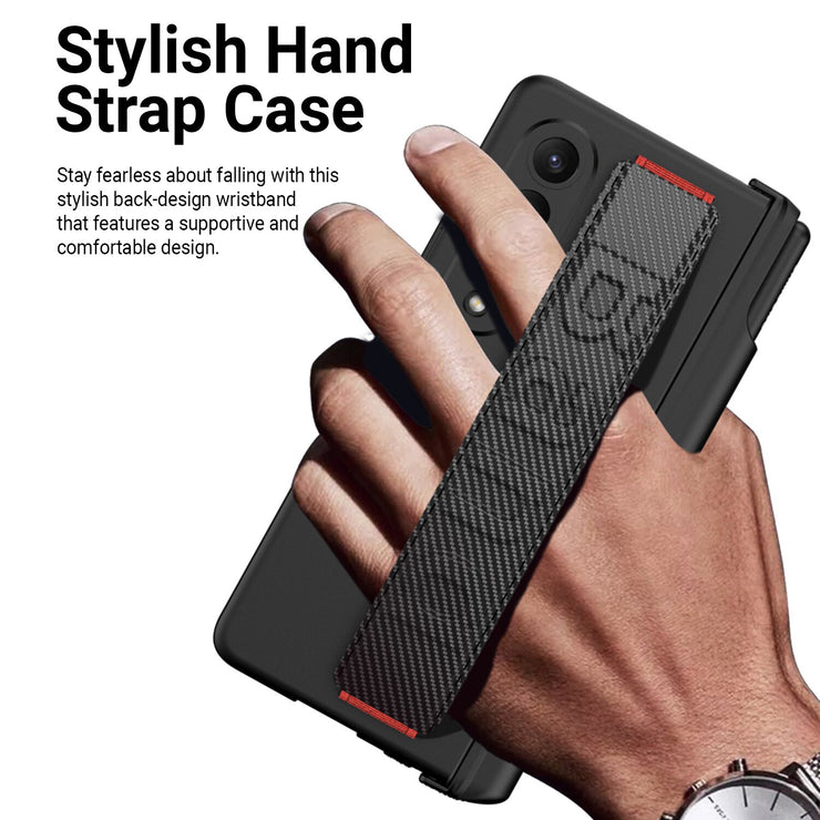 Fumi Protective Case With Magnetic Pen Hinge And Screen Protector for Galaxy Z Fold 4