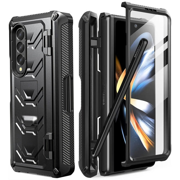 Iuris Rugged Case for Samsung Galaxy Z Fold with Built-in Screen Protector & Kickstand - Astra Cases