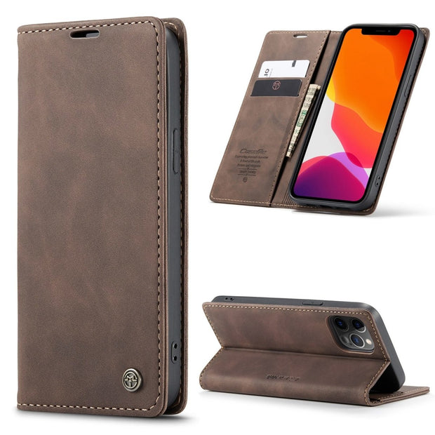 London Leather Wallet iPhone Case - Astra Cases