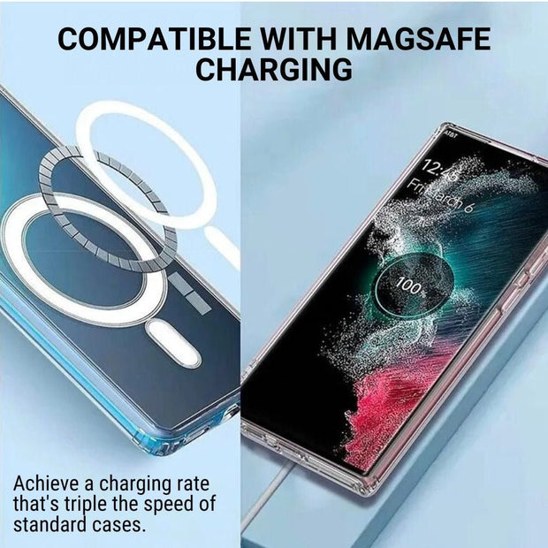 Maxime Magnetic Clear Case for Google Pixel 8 Series With MagSafe Charging Cover - Astra Cases