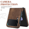 Mellis Slim Fit Leather Galaxy Z Flip 3 Case With Wallet Card Slots - Astra Cases