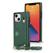Nox Slim Leather Shockproof iPhone Case With Wrist Strap - Astra Cases